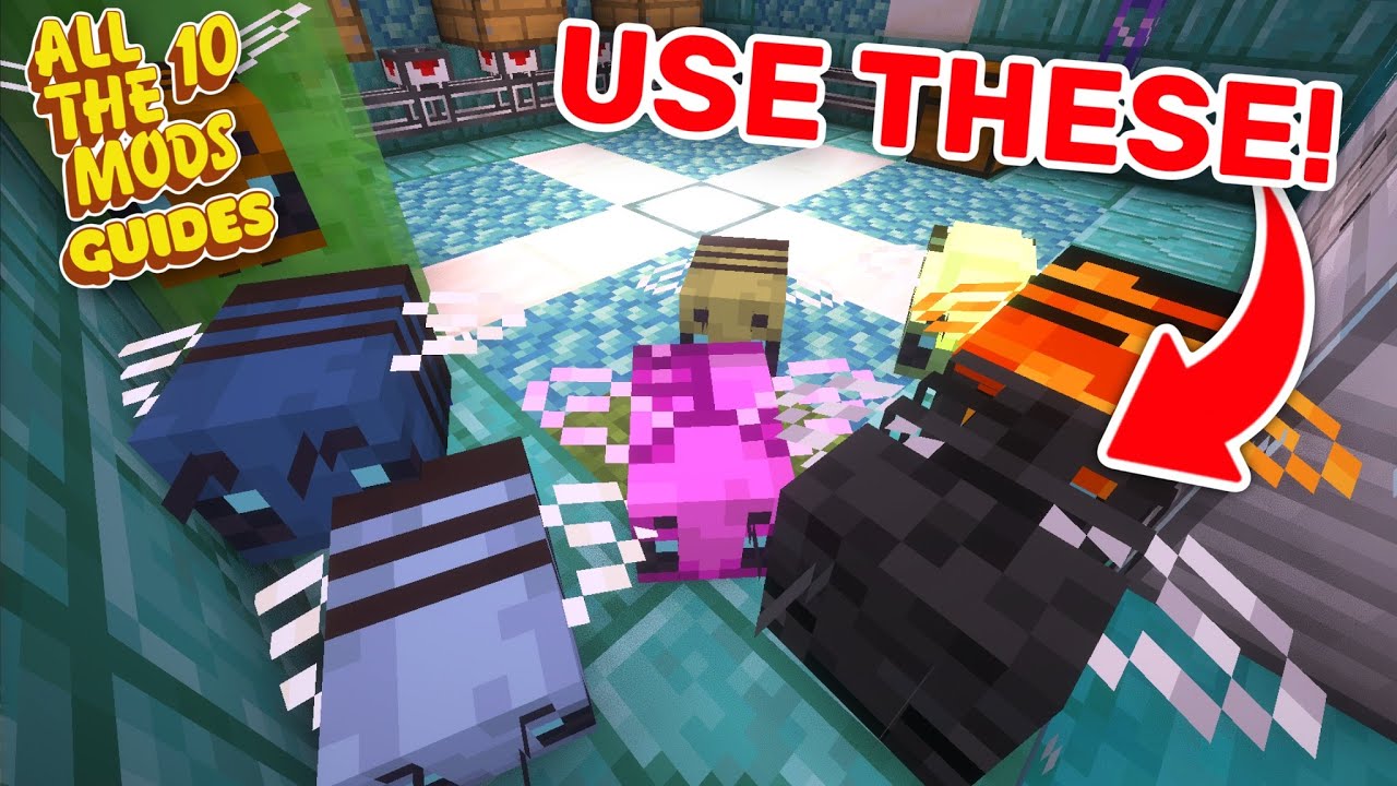 How to use PRODUCTIVE BEES in All The Mods 10