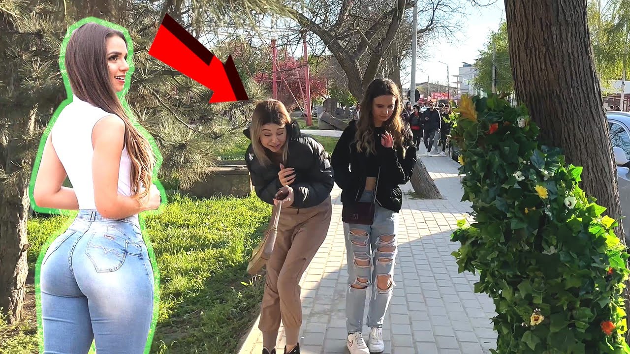 Bushman prank new 2023/funny scary day in Costinesti/Romania