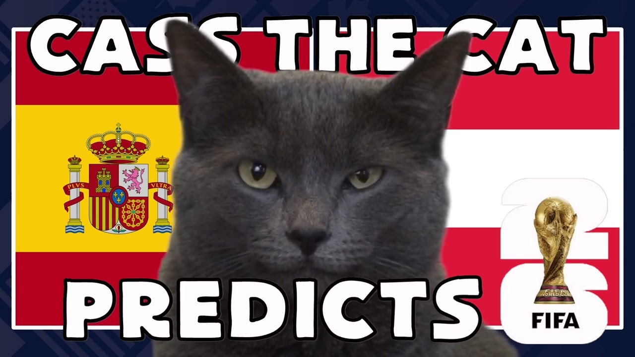 Spain vs Austria | 2026 FIFA World Cup Round of 32 | Cass the Cat 🐾 Prediction