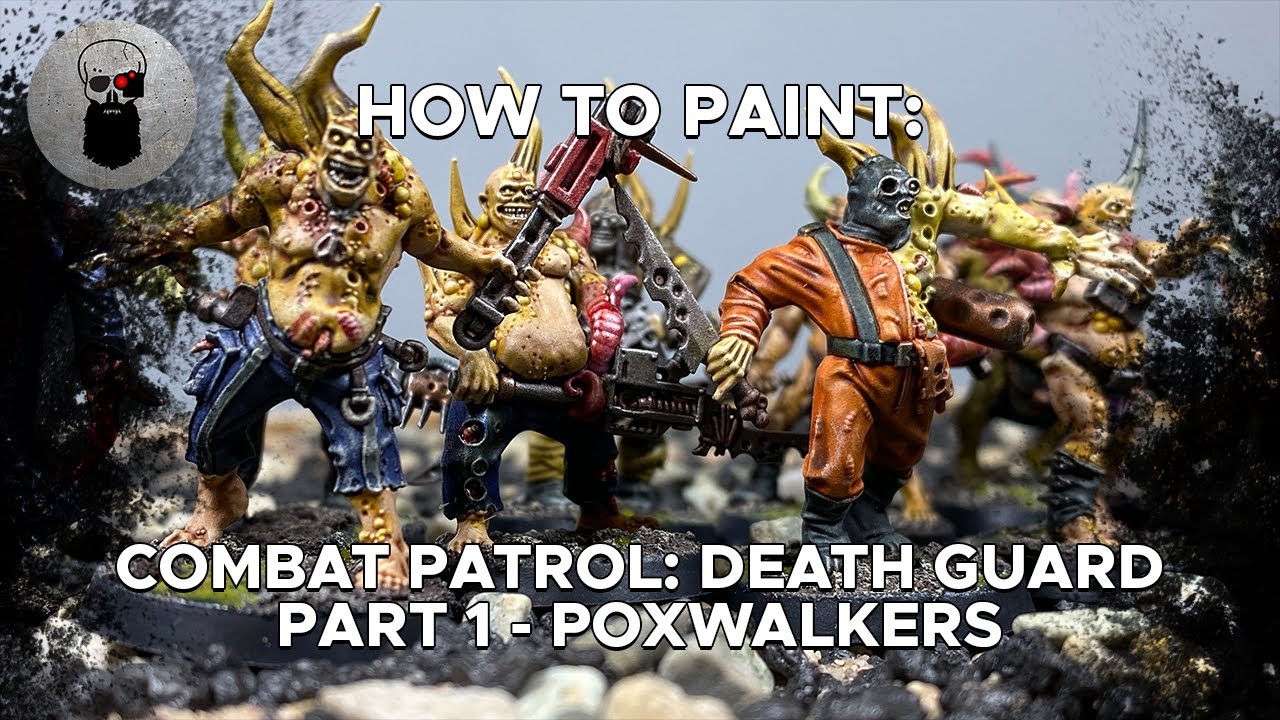 Contrast+ How to Paint: Combat Patrol Death Guard – Part 1