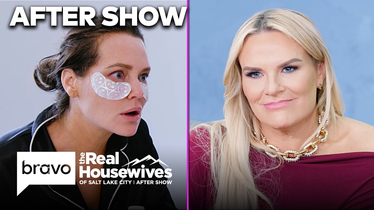Why Won't Heather Gay Reveal What Happened to Her Eye? | RHOSLC After Show Part 1 (S3 E12) | Bravo