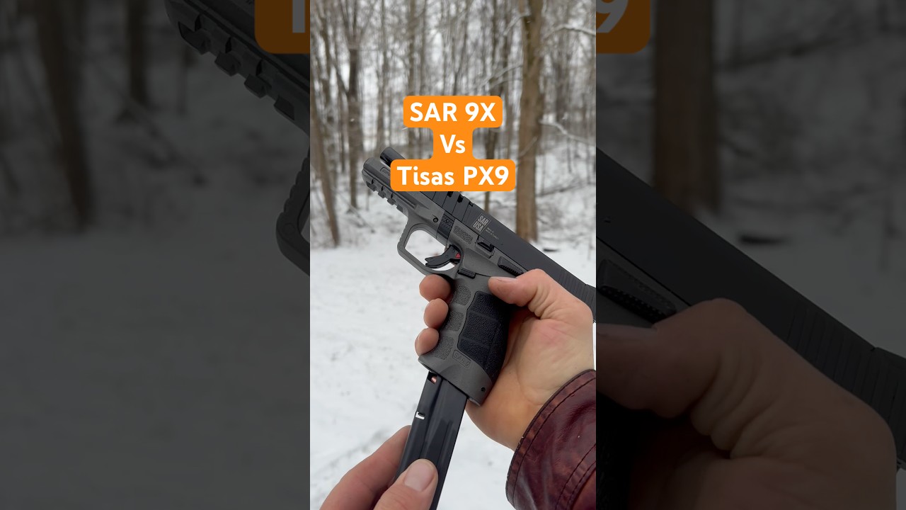 SAR 9X против Tisas PX9: 2 моих любимых #2025: какой из них выберете #foryou #видео