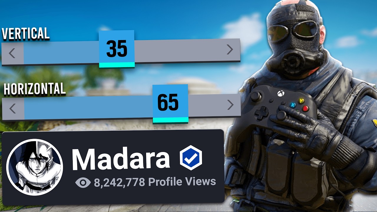 I Used Madariyuh's INSANE Sensitivity in Rainbow Six Siege