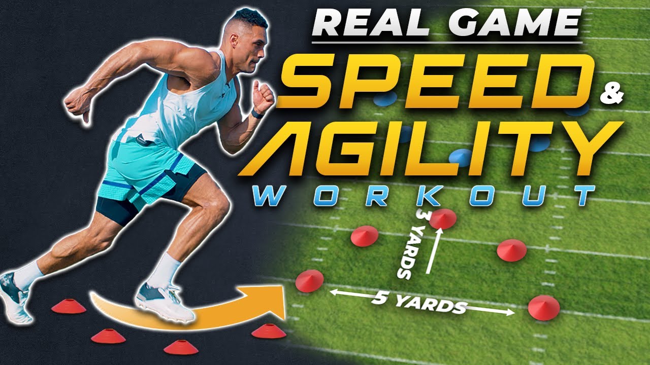 Ladder Game SPEED & AGILITY Drills + Multidirectional Curvilinear SPRINTS
