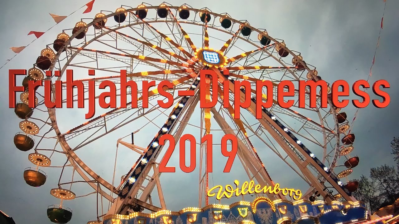 Frühjahrs Dippemess Frankfurt 2019 Alle Fahrgeschäfte