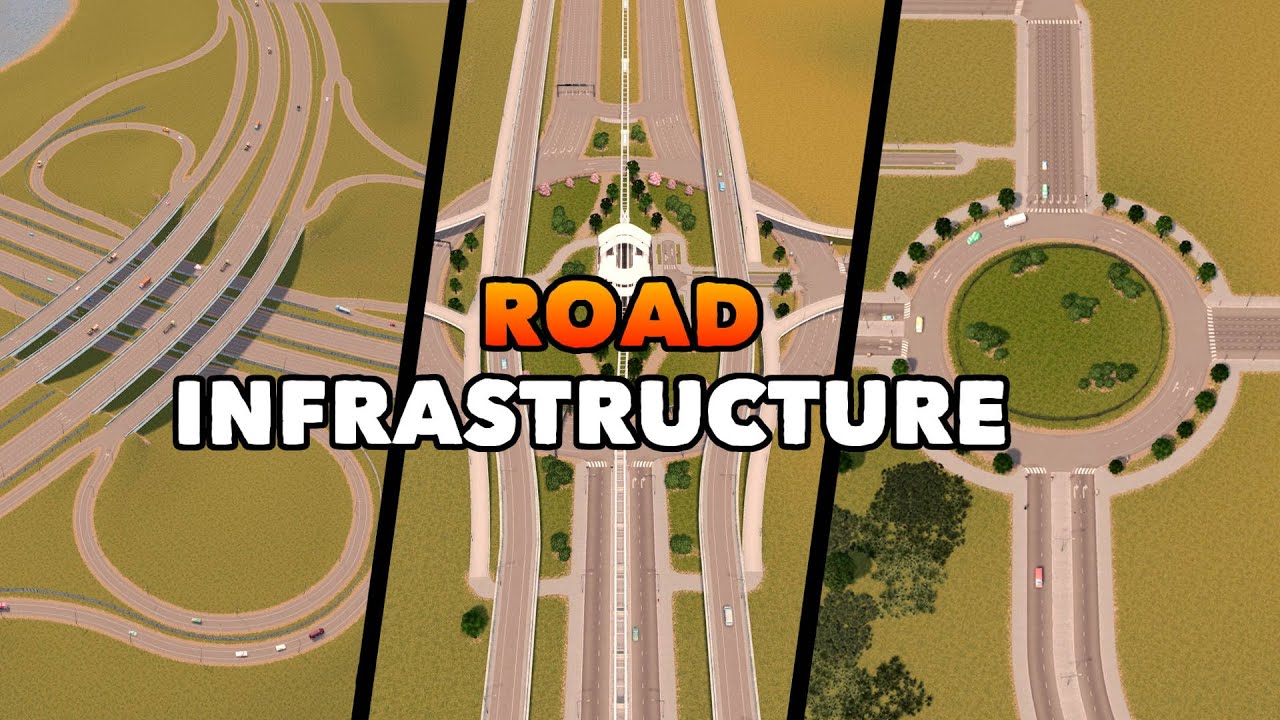 Building important Road and Highway Infrastructure in my Cities: Skylines City | No Mods Build Ep.10