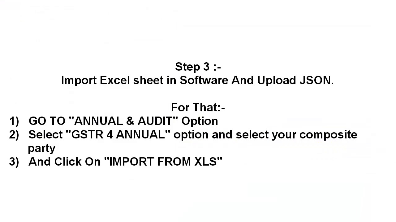 How SCIGST Helps Uploading Composition Annual Return GSTR 4