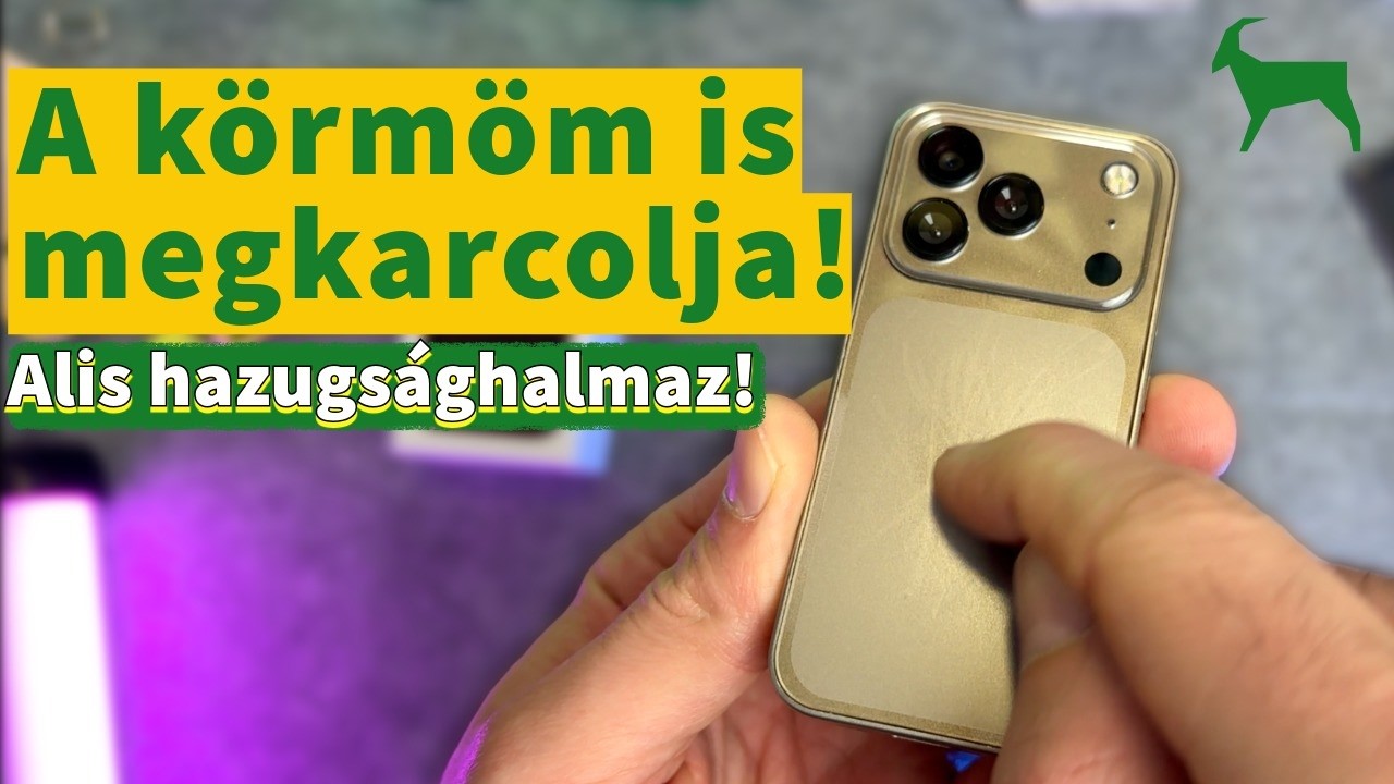😳 Ez a mini telefon végig hazudik magáról… de mégis tetszik