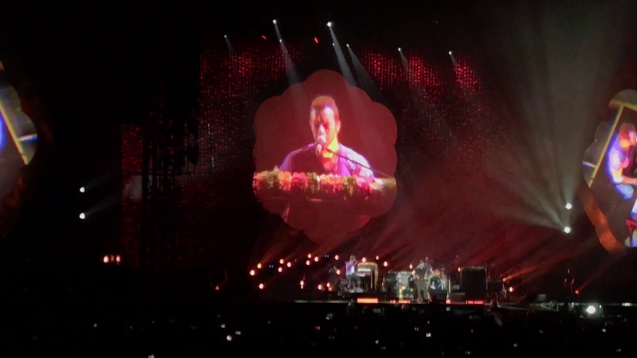 Coldplay-The Scientist live in AHFOD Tour Tokyo 19/04/17
