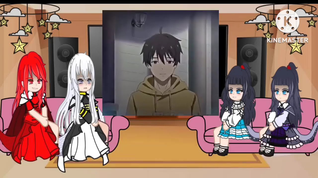 Shut up Evil Dragon React to Leon as Wang Ling . All Parts . Gacha React