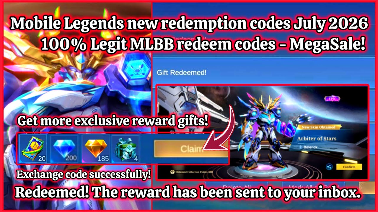 Промокоды Mobile Legends на 21 июля 2026, мегараспродажа алмазов MLBB: купите скин своей мечты пр...
