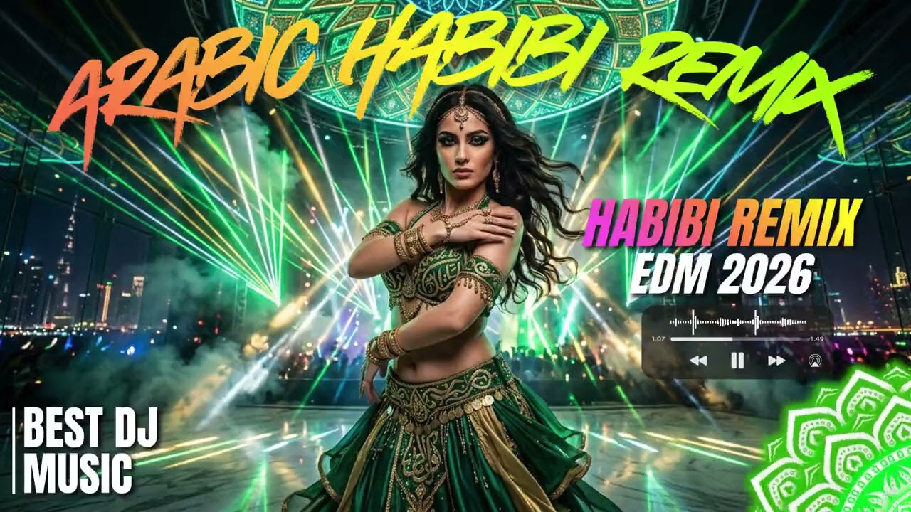 Arabic EDM Remix Mega Festival 🔥 Massive DJ Arabic Stage Energy