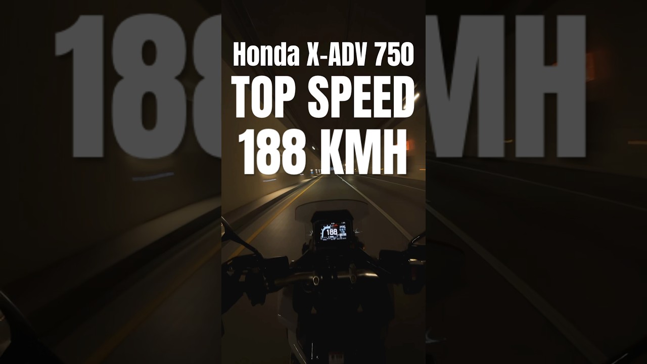 Honda X-ADV 750 Top Speed #topspeed #xadv #xadv750