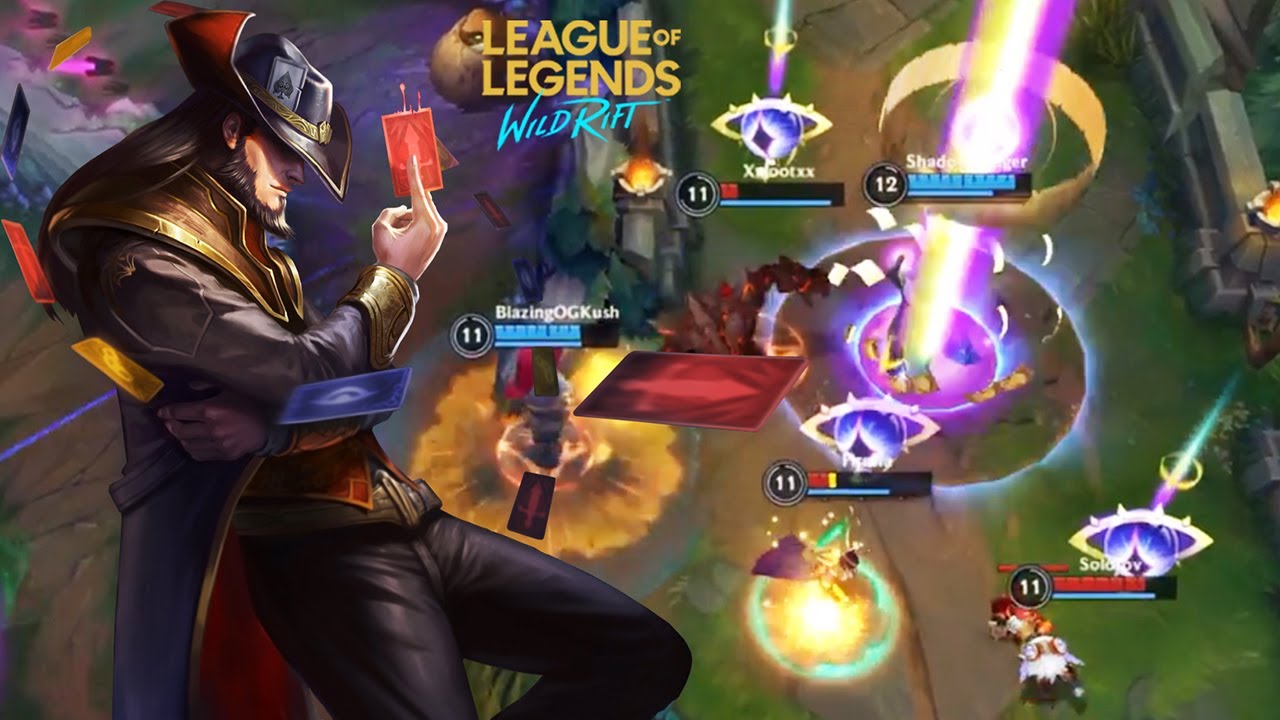 Wild Rift TWISTED-FATE Montage - Best TWISTED-FATE Plays | LoL Wild Rift Montage
