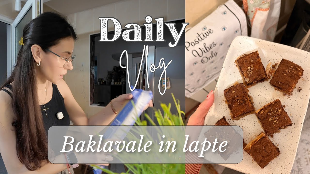 Facem baklava in lapte 😍 Mic HAUL Temu + un nou parfum preferat! | Daily Vlog 
