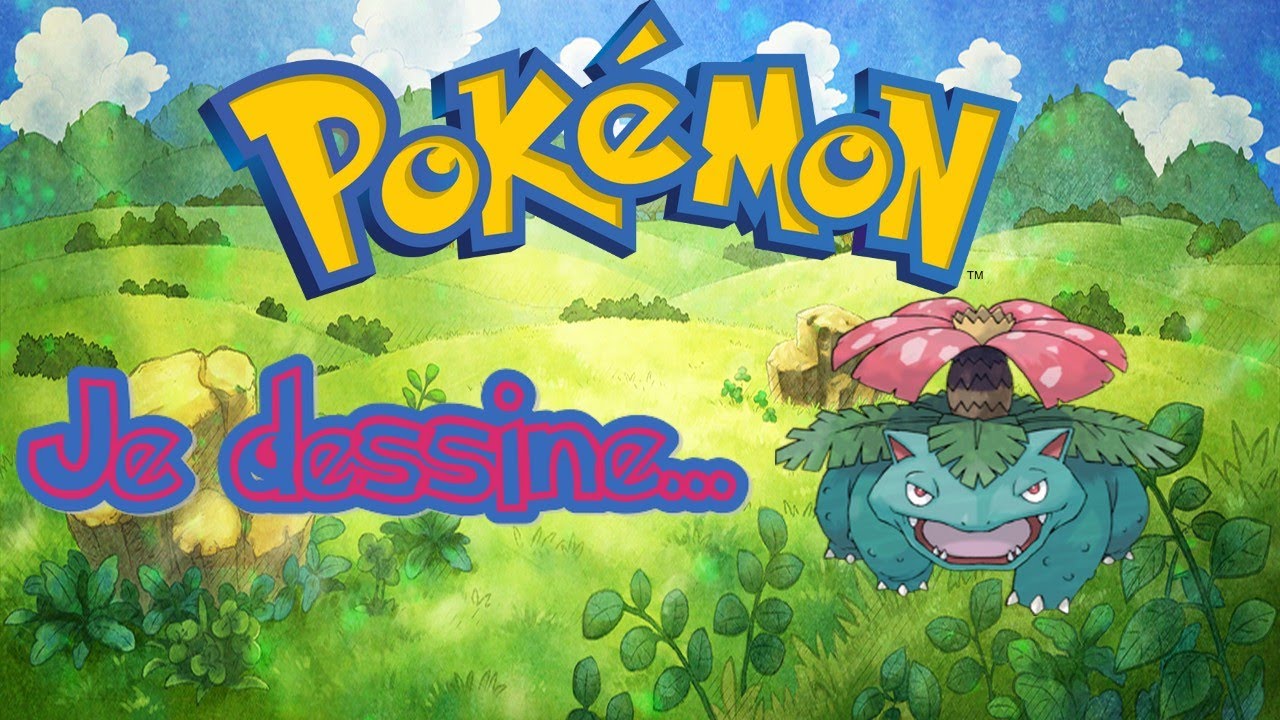 DESSIN POKEMON FLORIZARRE / VENUSAUR