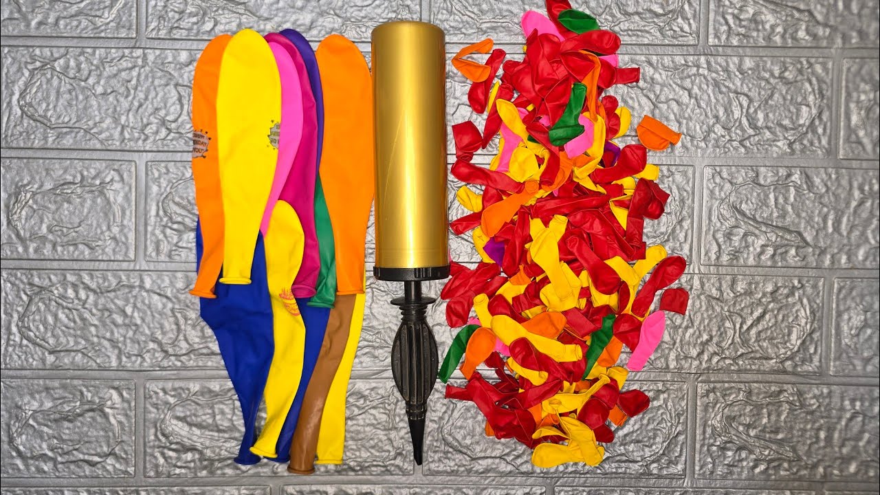Satisfying ASMR Rocket & Mini Balloons 🎈🚀 | Relaxing Balloon Sounds