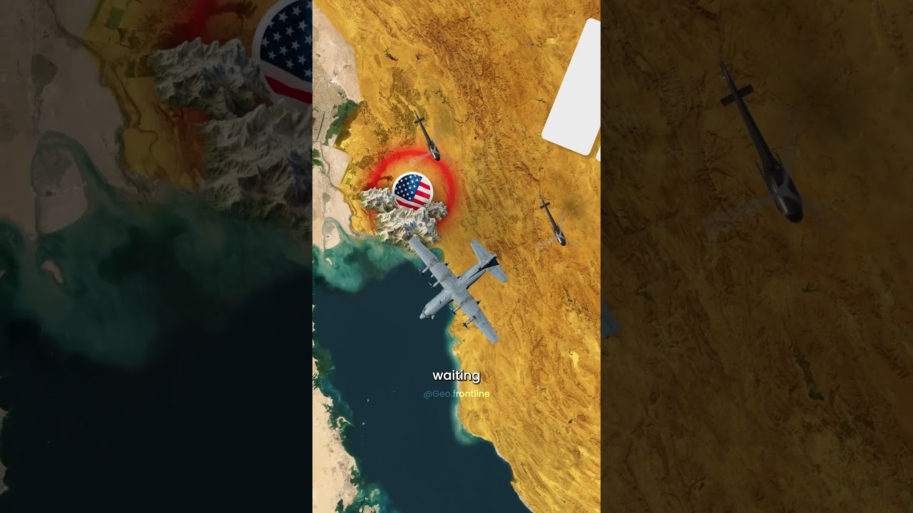 U.S. F-15E Pilot Rescued Under Fire! ⚔️ #irawar #15EStrikeEagle #USPilotrescued