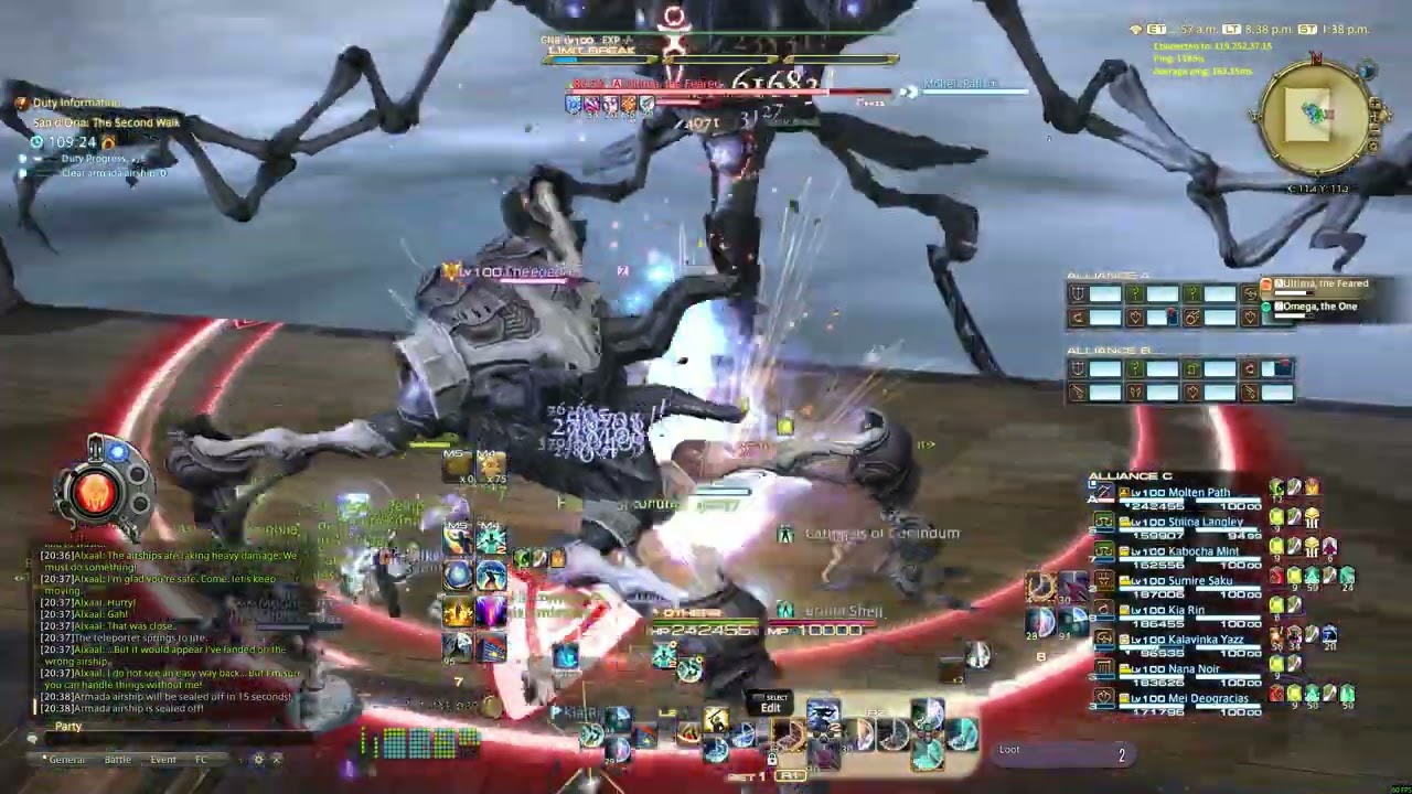 Final Fantasy XIV - Alliance Raid - San d'Oria: The Second Walk [GNB PoV]