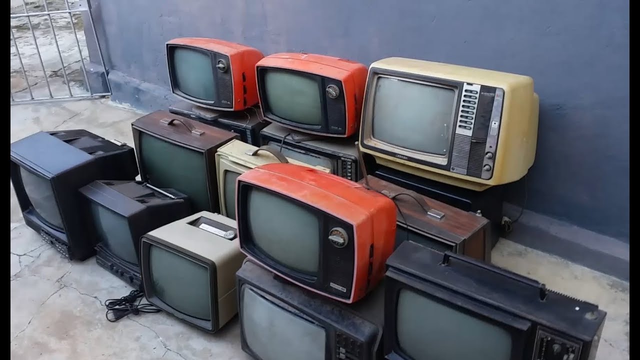 Garimpo: Mega Lote de Televisões Antigas
