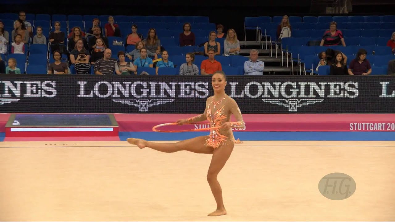 Natalia GARCIA (ESP) 2015 Rhythmic Worlds Stuttgart - Qualifications Hoop