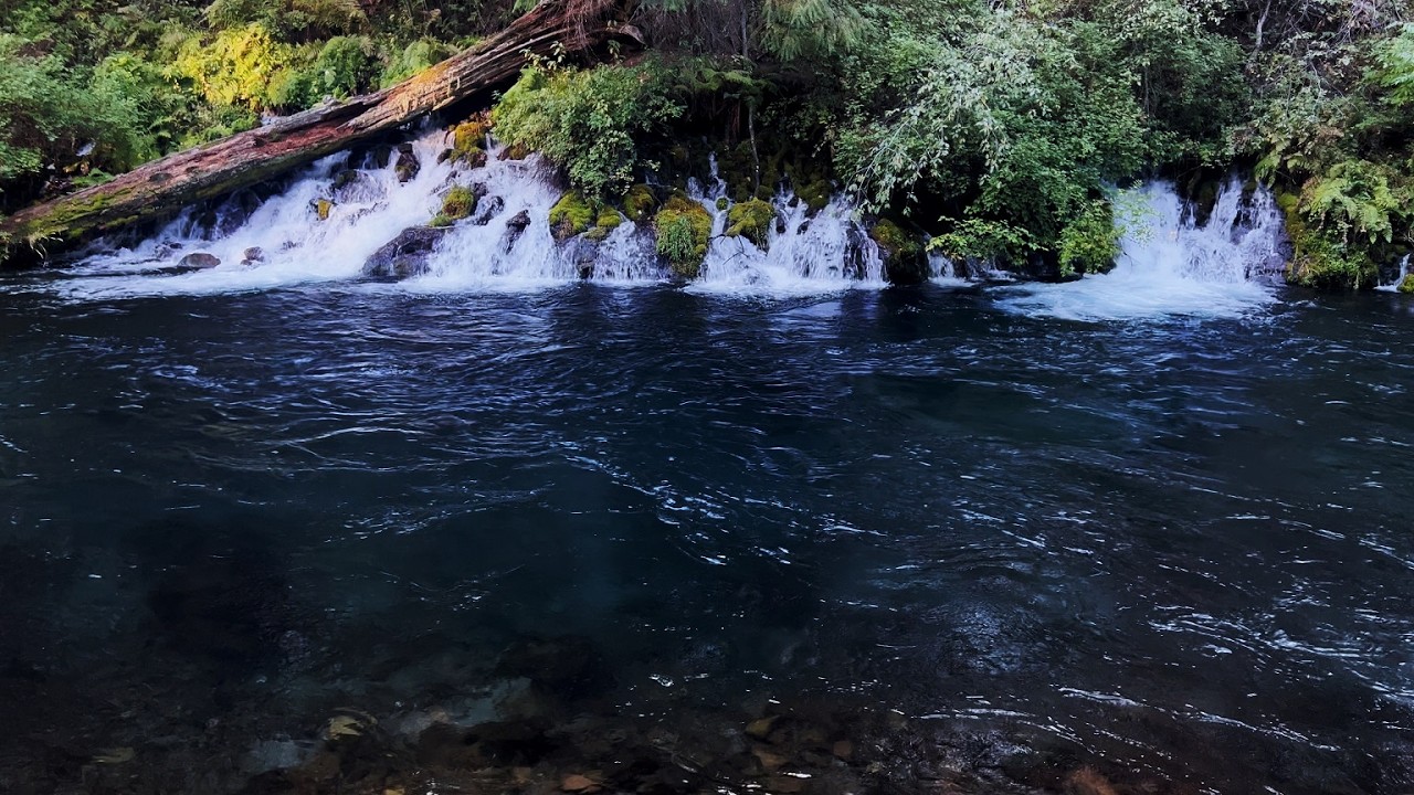 (4K UHD) HIKING HIGHLIGHTS - West Metolius River Trailhead (@ Lower Canyon) to First Waterfall Area!