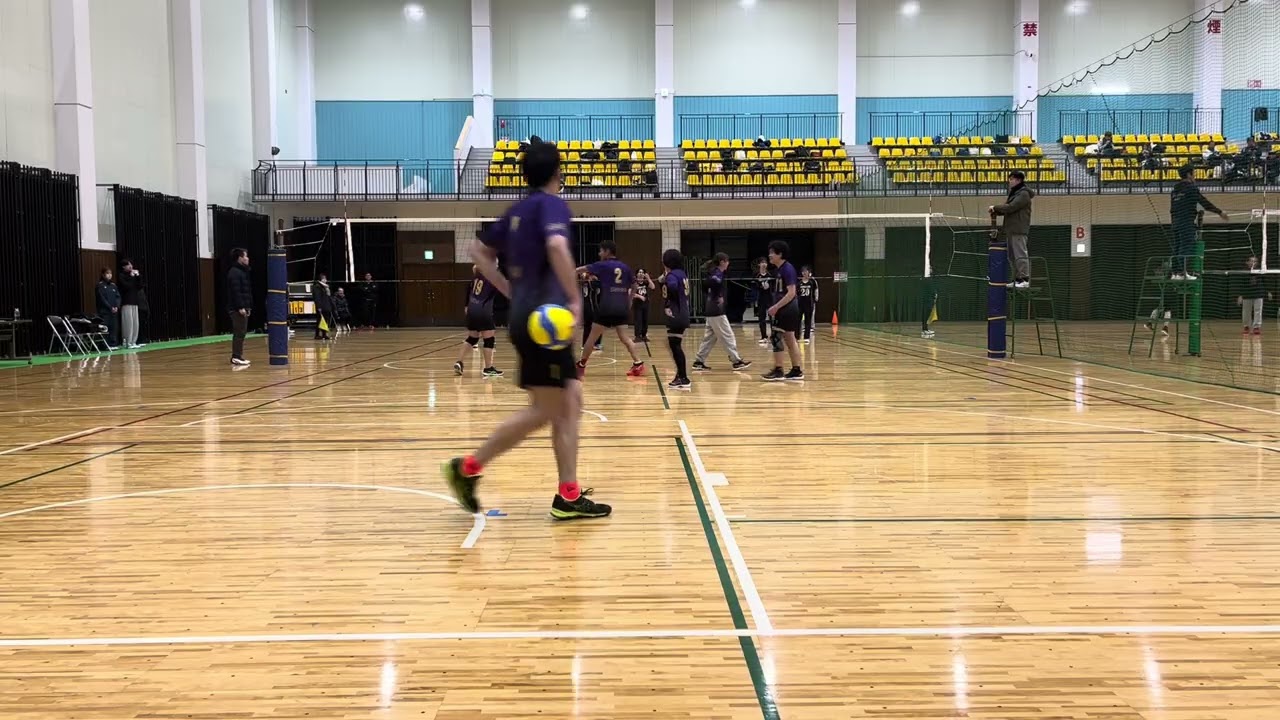 混合バレーD大会全国予選　前半戦2