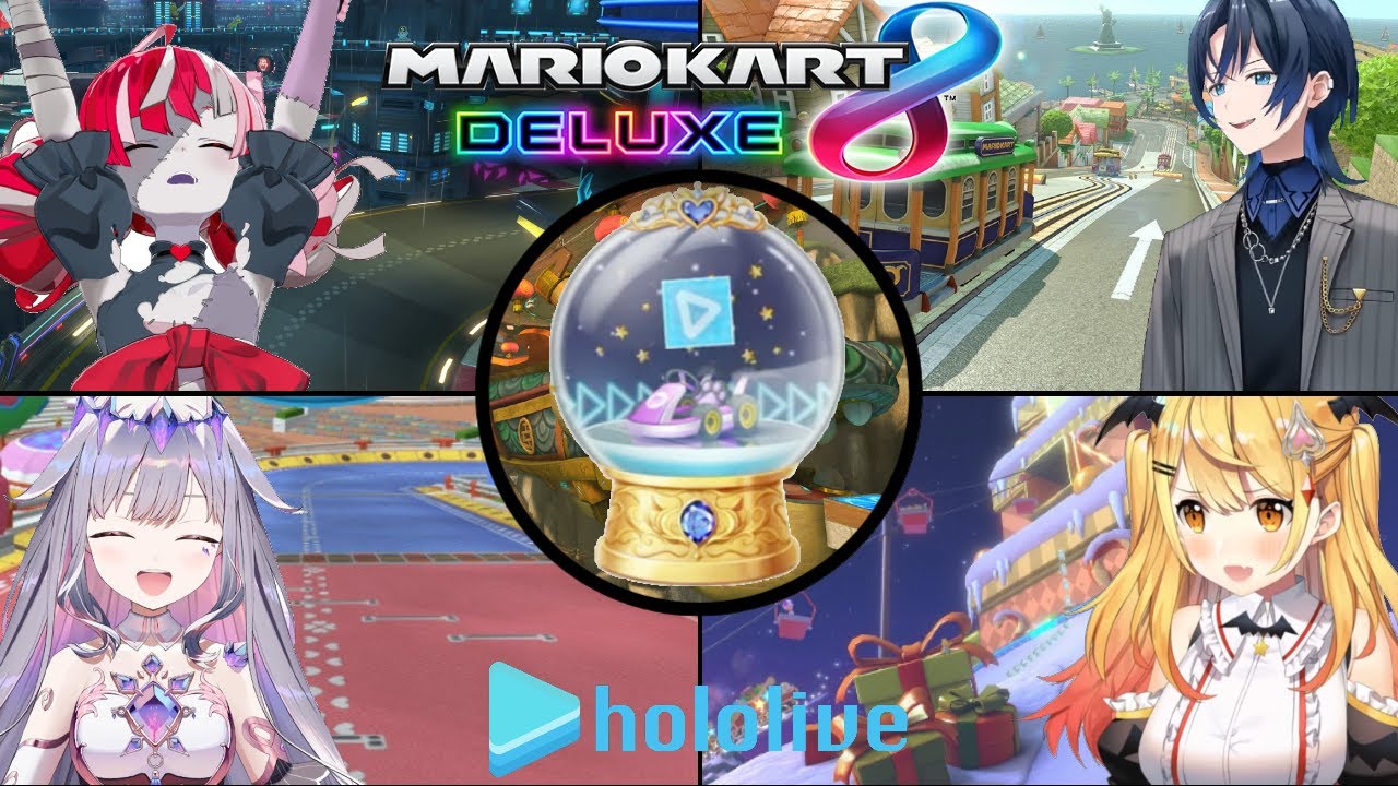 HOLOLIVE'S 2024 NEW YEARS MARIO KART TOURNAMENT