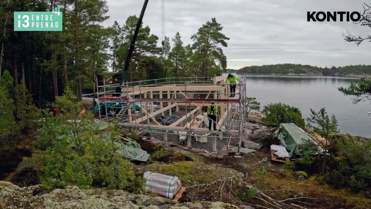 Kontio timmerhus - i3 entreprenad