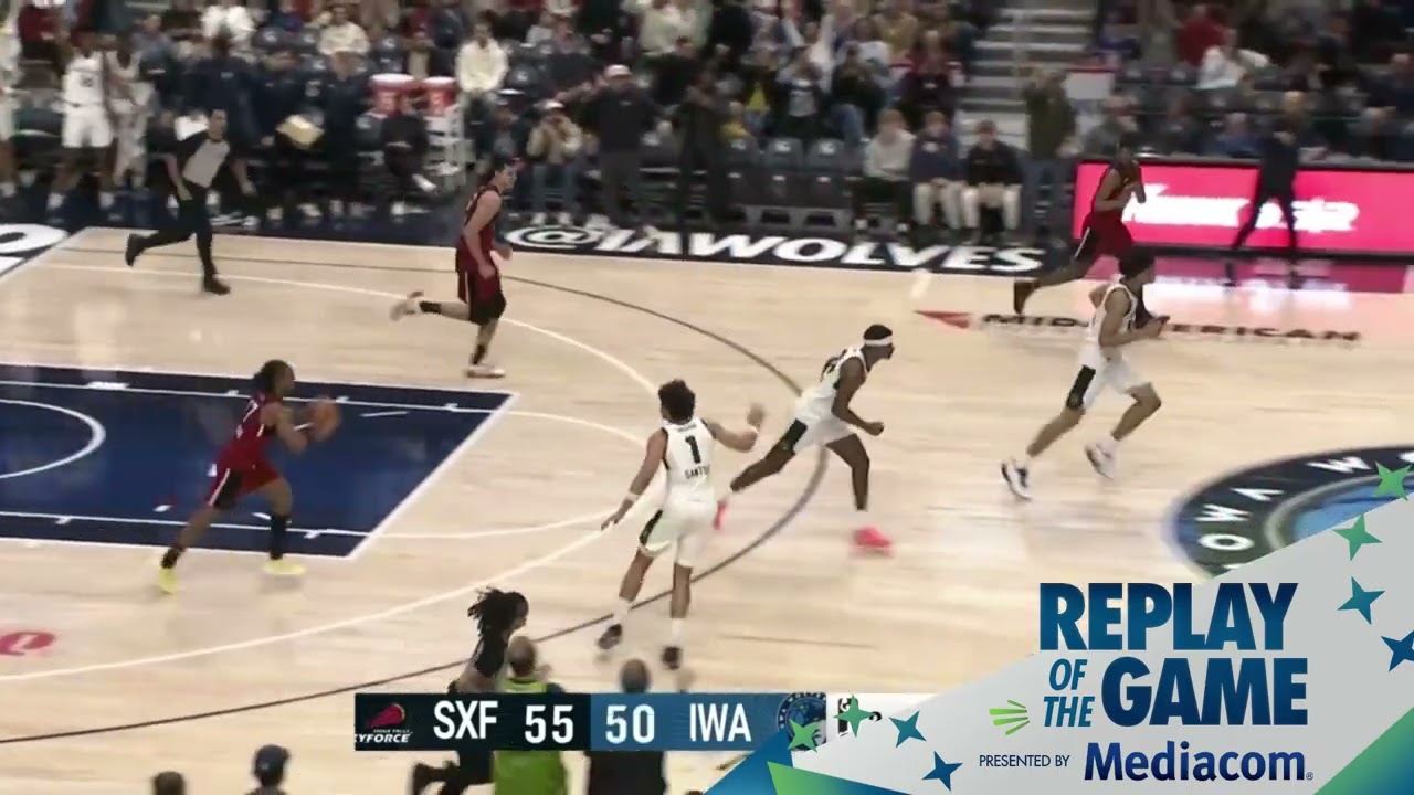 1/4/26 Iowa Wolves vs Sioux Falls Skyforce Replay of the Game
