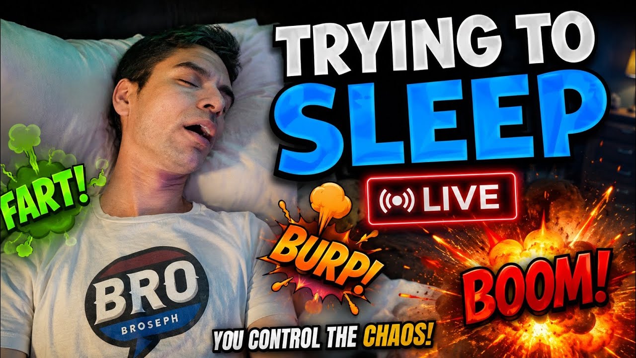 Пытаюсь уснуть&hellip; но интернет не дает 😴💨 (В ПРЯМОМ ЭФИРЕ)