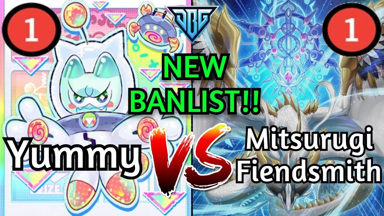 Yummy Vs Mitsurugi Fiendsmith НОВЫЙ СПИСОК ЗАПРЕЩЕННЫХ КАРТ ПОСЛЕ BURST YU-GI-OH!