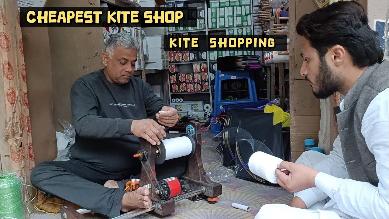 Cheapest kite Shop in Rampur (UP) | kite shopping 2024 | kite Shop video | Vlog by shivansh