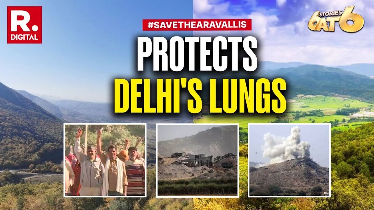 6 Stories at 6: Osman Hadi's Identity And Role REVEALED | Aravalli Destruction Needs Stop
