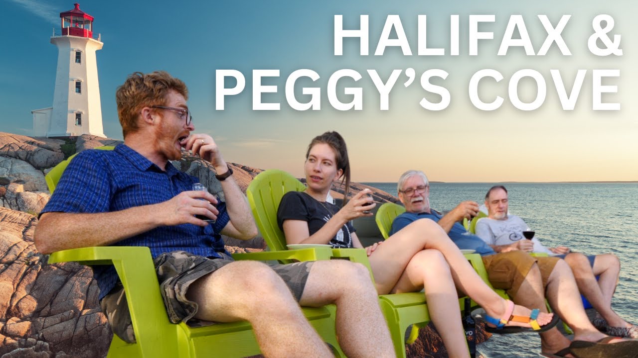 NOVA SCOTIA Road Trip with the Dads 🦞 | Visiting HALIFAX and Exploring PEGGY'S COVE