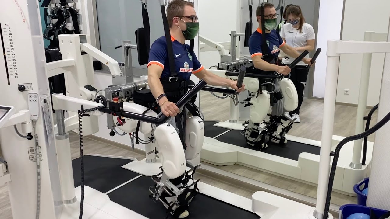 LAUFEN lernen mit dem LAUFROBOTER Team Mohr Physiotherapie in der Neurologie Wallenhorst