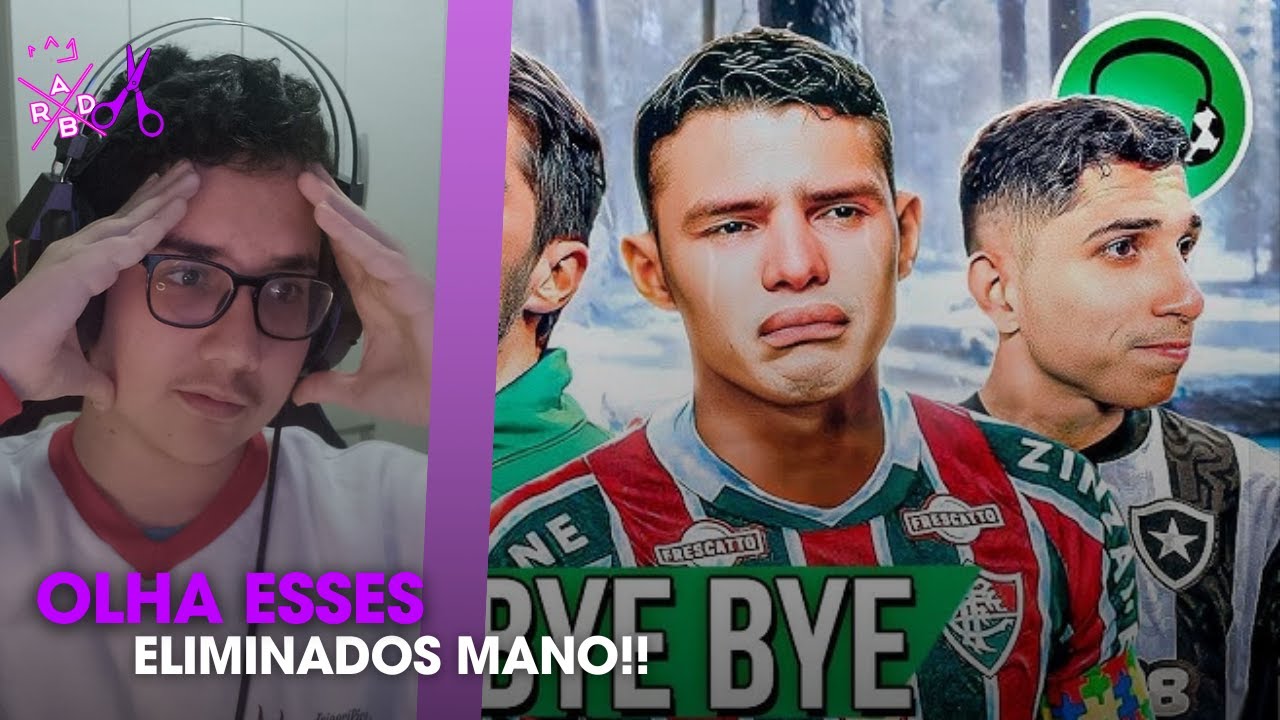 ⚽️🎧 ADRYANDBR REAGE: ♫ ELIMINADOS DA COPA DO BRASIL (BYE, BYE, BYE) (FUTPARÓDIAS)