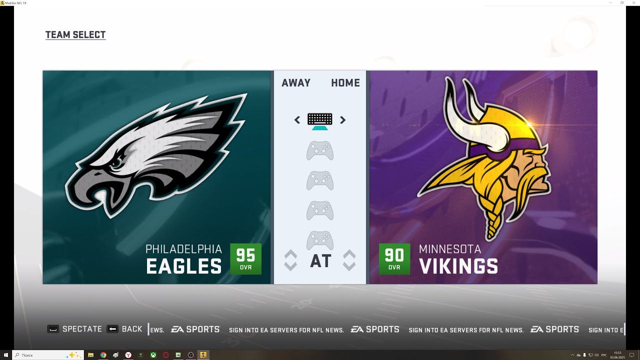 NFL 2019 седьмой тур Philadelphia EAGLES - Minnesota VIKINGS