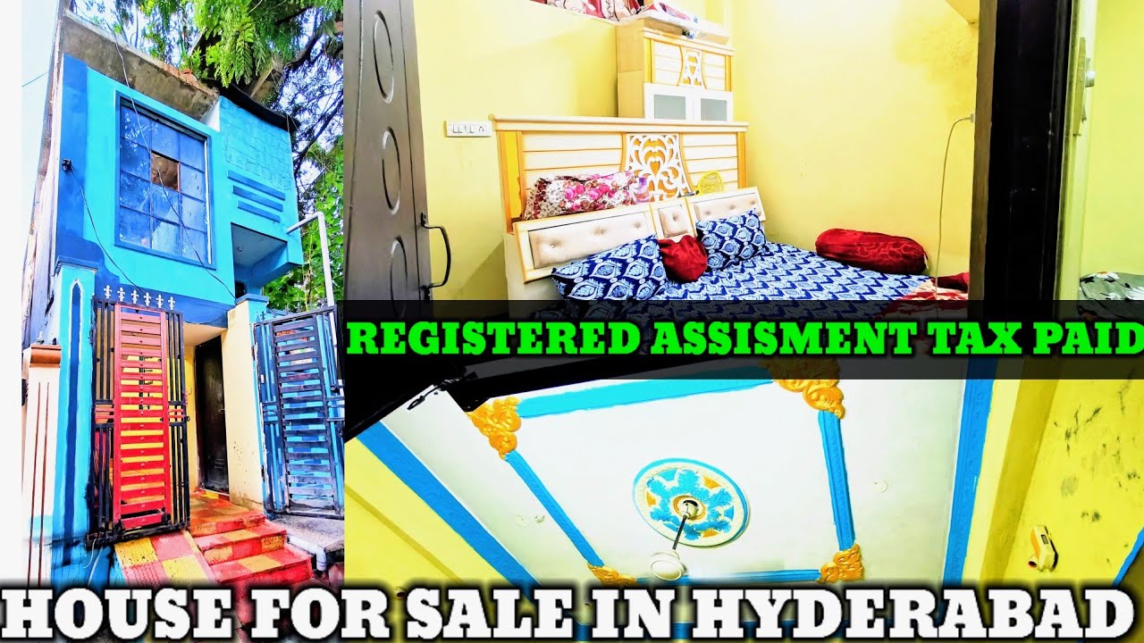 House For Sale 50 SQ YARDS Registered Assisment Tax Paid in Hyderabad