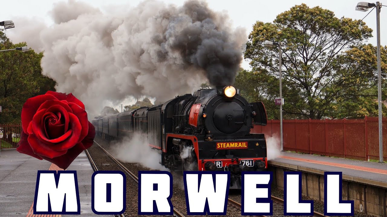 VR R Class Hudson Steams to the Morwell International Rose Garden Festival! | Steamrail Victoria 