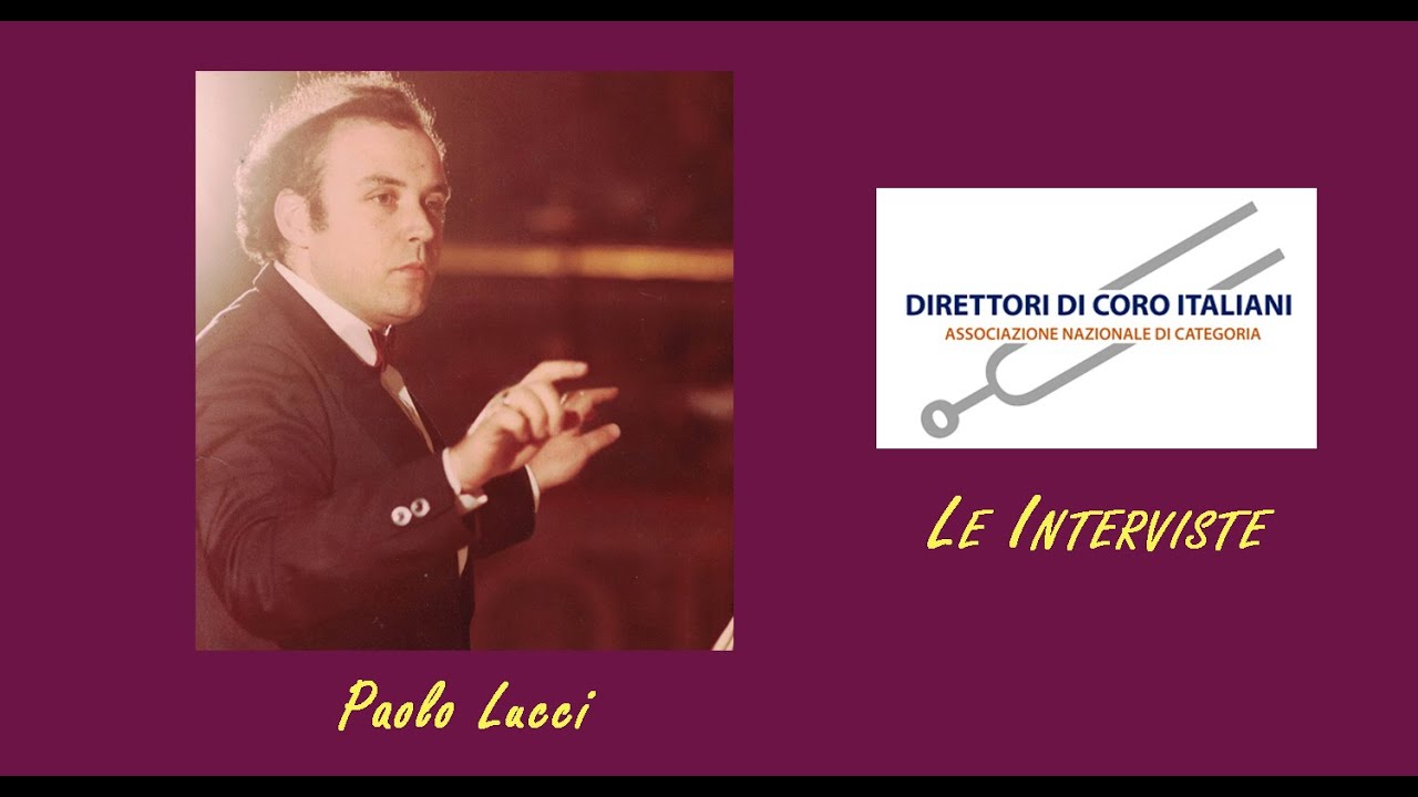 ANDCI Le interviste - Paolo Lucci