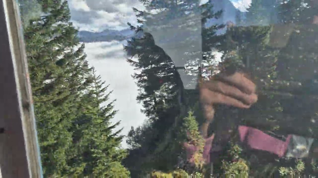 Mit der Walmendinger Hornbahn durch die Wolken gefahren 