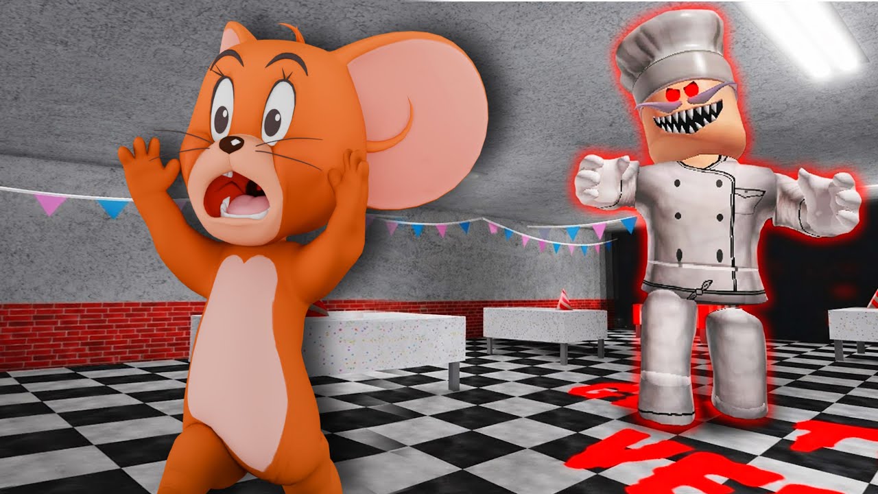 Jerry Plays -  The pizzeria Roblox