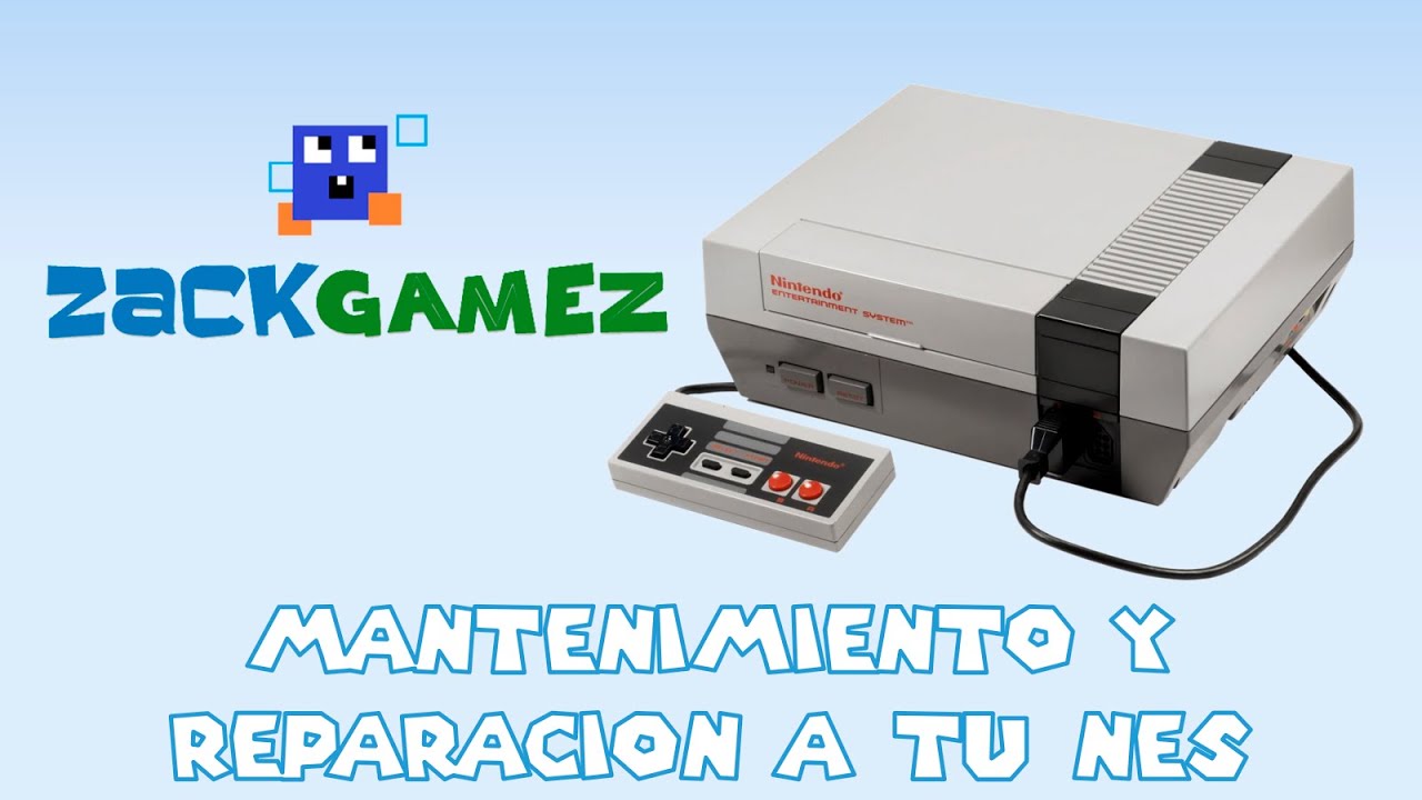 Mantenimiento y reparación a tu NES
