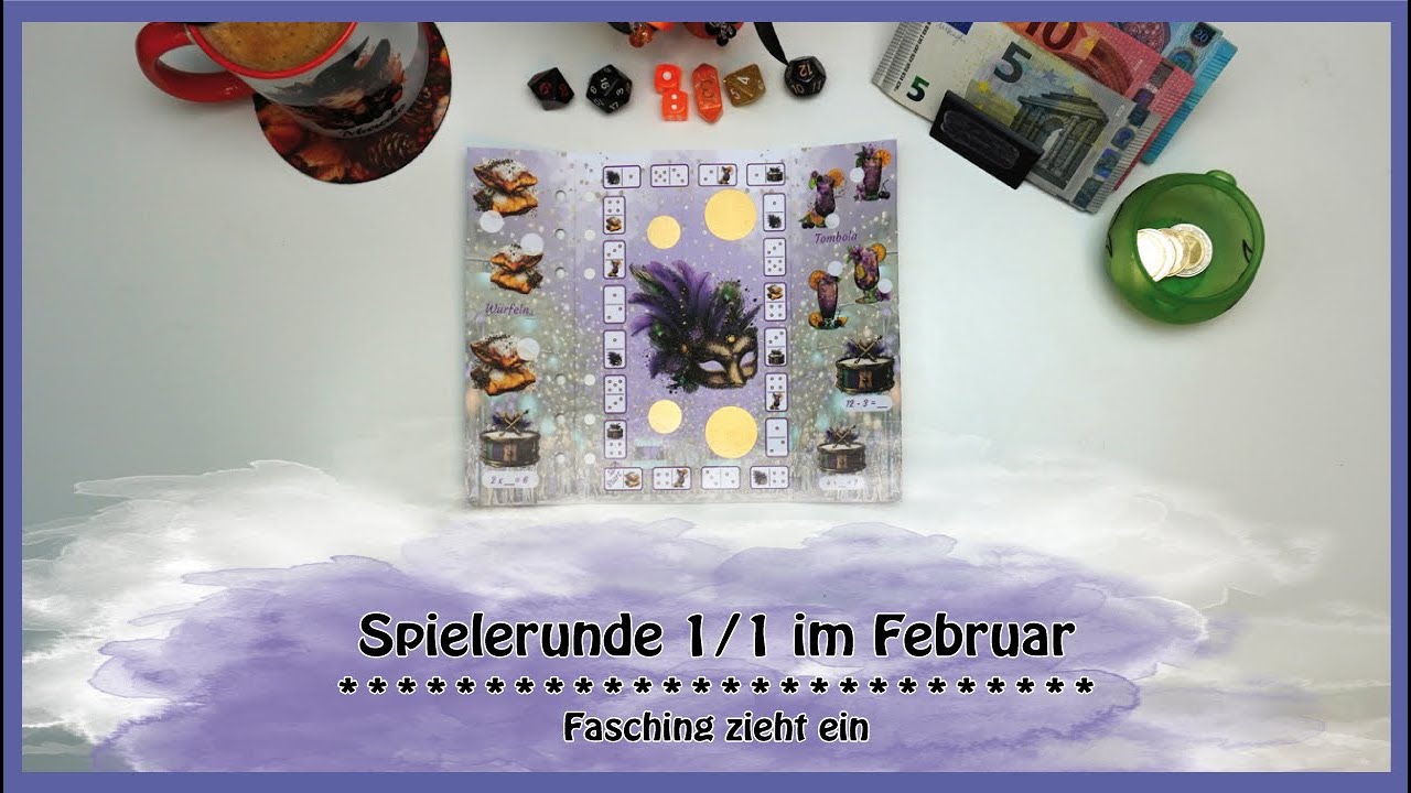🖤💜 Mit ganz viel Spaß und neuern Challenges in die 1. Spielerunde im Februar | Helau Alaaf 💜🖤