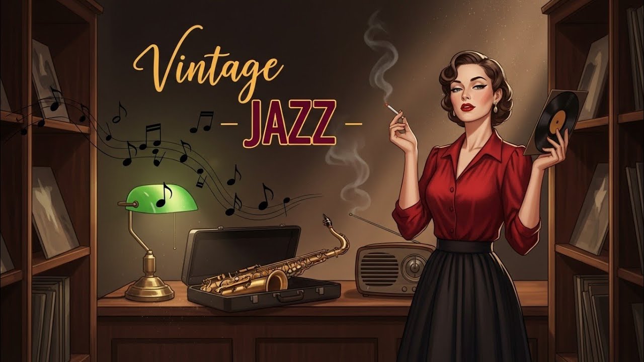 1940's Retro Jazz | Vintage Jazz Velvet Ghost