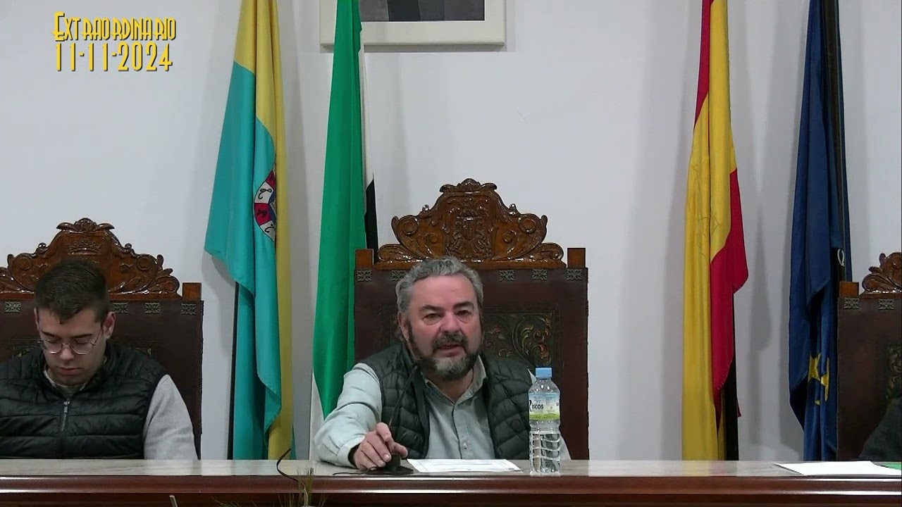 Pleno Extraordinario Urgente  11 de Noviembre del 2024 Zalamea de la Serena