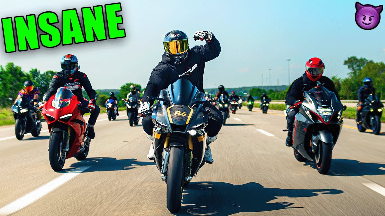 SUPERBIKES TAKEOVER OHIO 😅 | FLG X Cleveland Meet