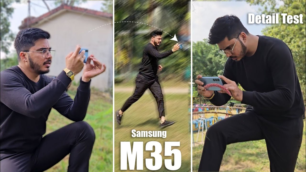 Samsung M35 Detail Camera Teat 🔥 Setting &Features