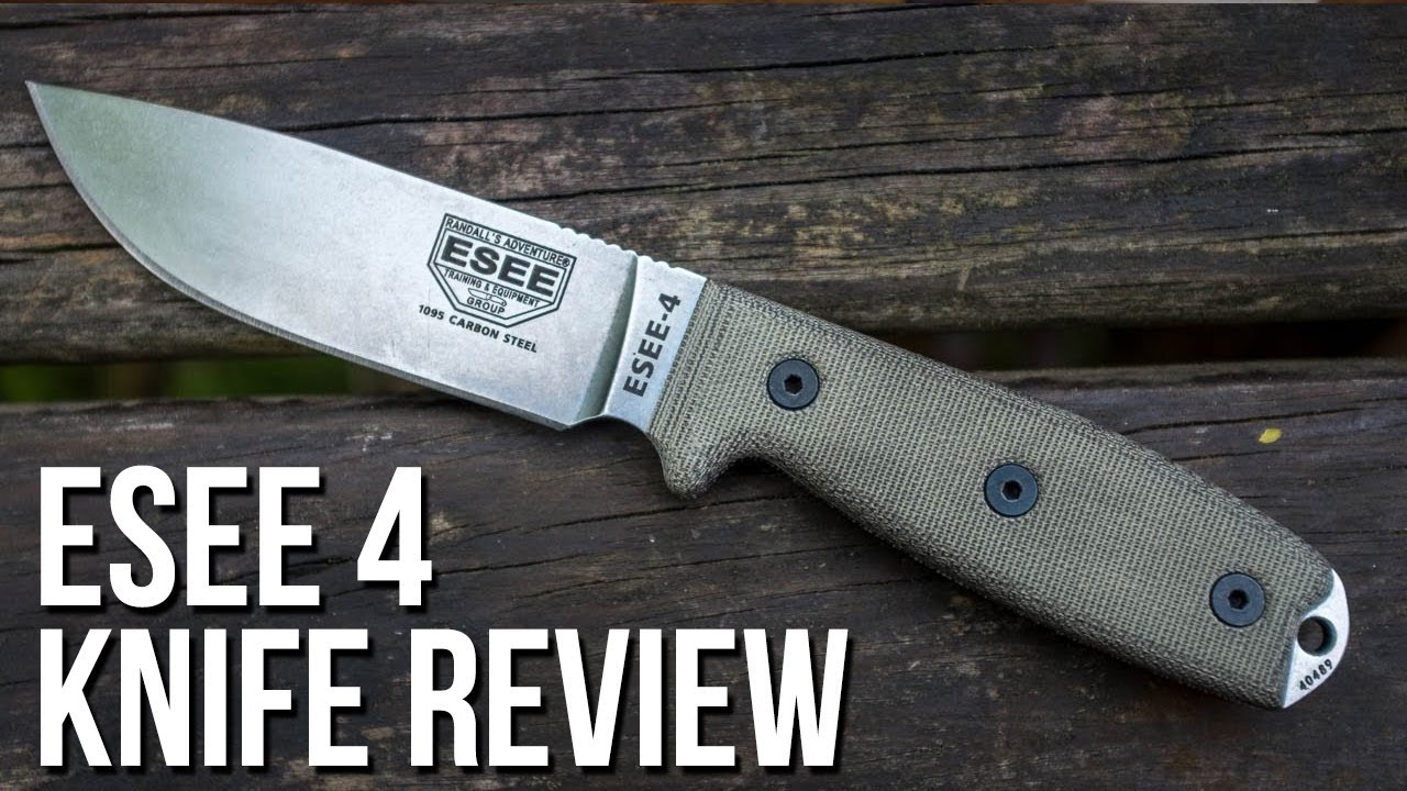 Обзор ножа с фиксированным лезвием ESEE 4